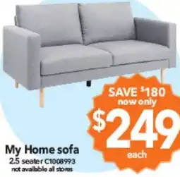 Cheap as Chips My Home sofa offer