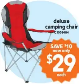 Cheap as Chips Deluxe camping chair offer