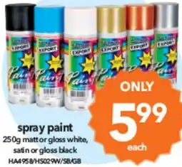 Cheap as Chips Spray paint offer