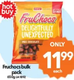 Cheap as Chips Fruchocs bulk offer