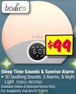 JB Hi-Fi Sleep Time Sounds & Sunrise Alarm offer