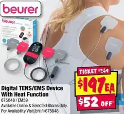 JB Hi-Fi Digital TENS/EMS Device With Heat Function offer