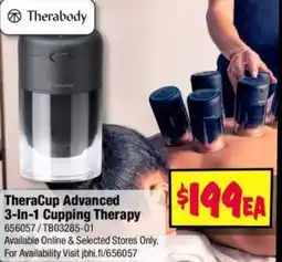 JB Hi-Fi TheraCup Advanced 3-In-1 Cupping Therapy offer