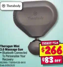 JB Hi-Fi Theragun Mini 3.0 Massage Gun offer
