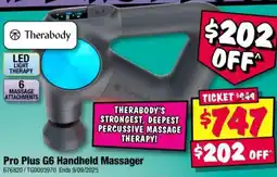 JB Hi-Fi Pro Plus G6 Handheld Massager offer
