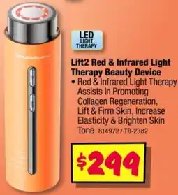 JB Hi-Fi Lift2 Red & Infrared Light Therapy Beauty Device offer