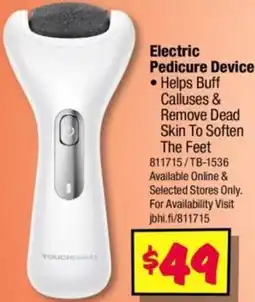 JB Hi-Fi Electric Pedicure Device offer