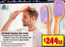 JB Hi-Fi LED Multi-Function Hair Comb offer