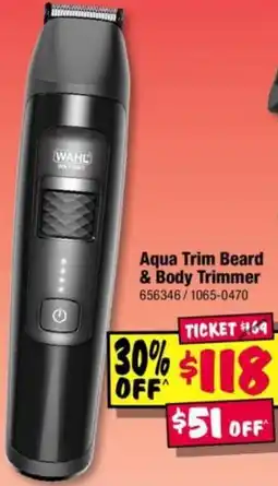 JB Hi-Fi Aqua Trim Beard & Body Trimmer offer