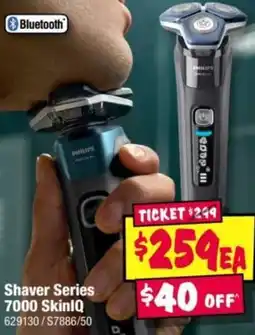 JB Hi-Fi Shaver Series 7000 SkinlQ offer