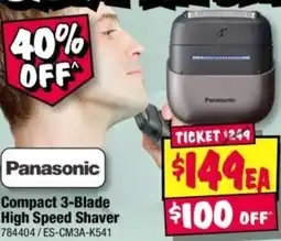 JB Hi-Fi Compact 3-Blade High Speed Shaver offer