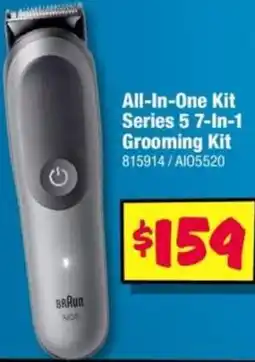 JB Hi-Fi All-In-One Kit Series 5 7-In-1 Grooming Kit offer