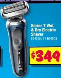 JB Hi-Fi Series 7 Wet & Dry Electric Shaver offer