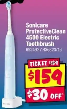JB Hi-Fi Sonicare ProtectiveClean 4500 Electric Toothbrush offer