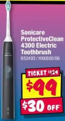 JB Hi-Fi Sonicare Protective Clean 4300 Electric Toothbrush offer
