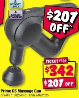 JB Hi-Fi Prime G5 Massage Gun offer