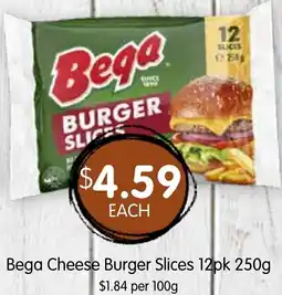 Spudshed Bega Cheese Burger Slices offer