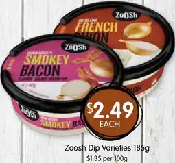 Spudshed Zoosh Dip offer