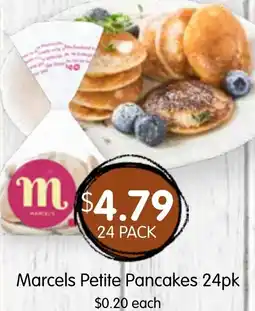 Spudshed Marcels Petite Pancakes offer
