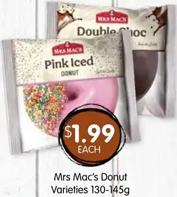 Spudshed Mrs Mac's Donut Varieties offer