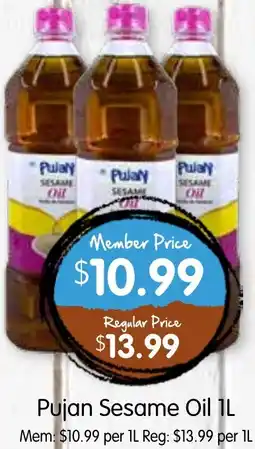 Spudshed Pujan sesame oil offer