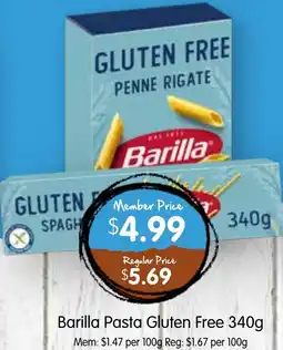 Spudshed Barilla Pasta Gluten Free offer