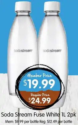 Spudshed Soda Stream Fuse White offer