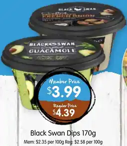 Spudshed Black Swan Dips offer