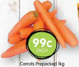 Spudshed Carrots Prepacked offer