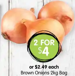 Spudshed Brown Onions offer