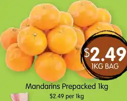 Spudshed Mandarins Prepacked offer