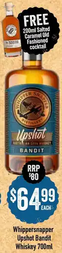 Spudshed Whippersnapper Upshot Bandit Whiskey offer