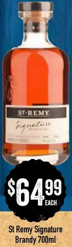 Spudshed St Remy Signature Brandy offer