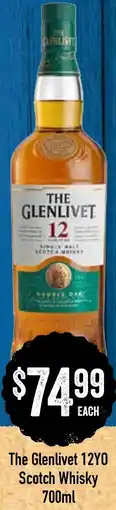 Spudshed The Glenlivet 12YO Scotch Whisky offer