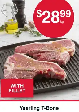 Australian Butchers Store Yearling T-Bone offer
