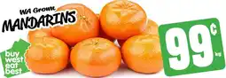 Farmer Jack's WA Grown Mandarins offer