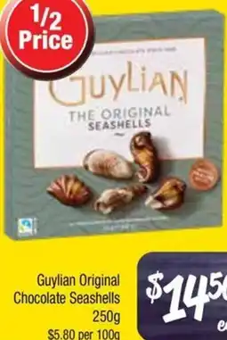 Farmer Jack's Guylian Original Chocolate Seashells offer