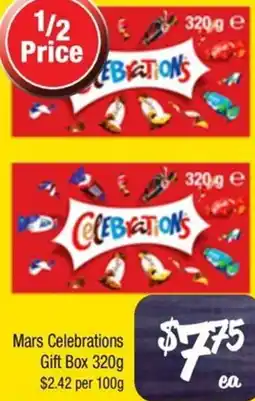 Farmer Jack's Mars Celebrations Gift Box offer