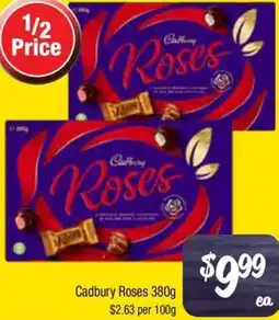 Farmer Jack's Cadbury Roses offer
