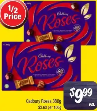 Farmer Jack's Cadbury Roses offer