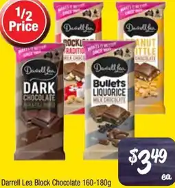Farmer Jack's Darrell Lea Block Chocolate offer