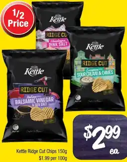 Farmer Jack's Kettle Ridge Cut Chips offer