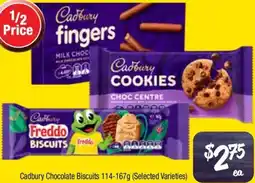 Farmer Jack's Cadbury Chocolate Biscuits offer