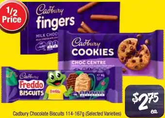 Farmer Jack's Cadbury Chocolate Biscuits offer