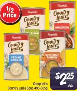Farmer Jack's Campbell's Country Ladle Soup offer