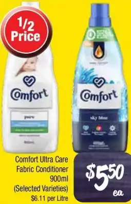 Farmer Jack's Comfort Ultra Care Fabric Conditioner offer