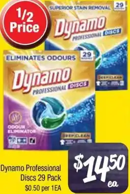 Farmer Jack's Dynamo Professional Discs offer
