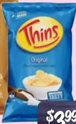 Farmer Jack's Thins Chips offer