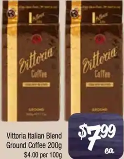 Farmer Jack's Vittoria Italian Blend Ground Coffee offer
