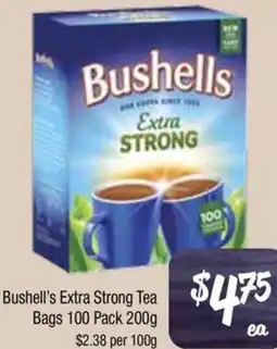 Farmer Jack's Bushell's Extra Strong Tea Bags offer